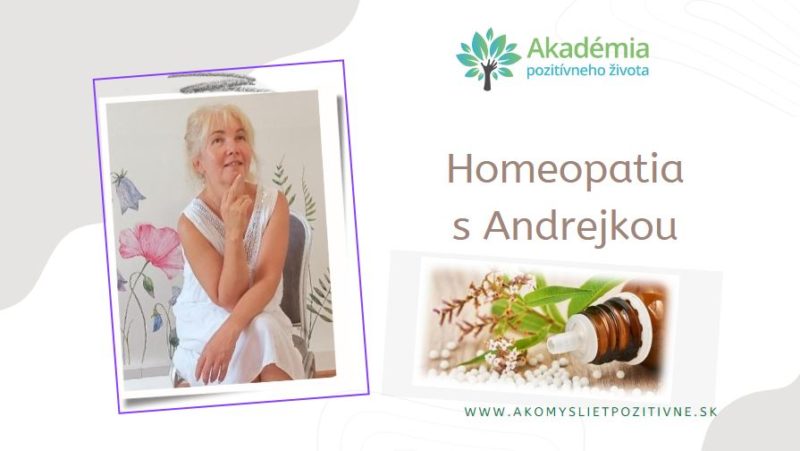 Homeopatia s Andrejkou