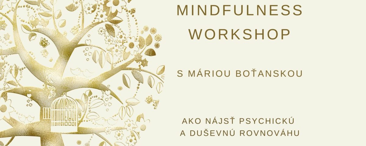 Mindfulness workshop v Bratislave