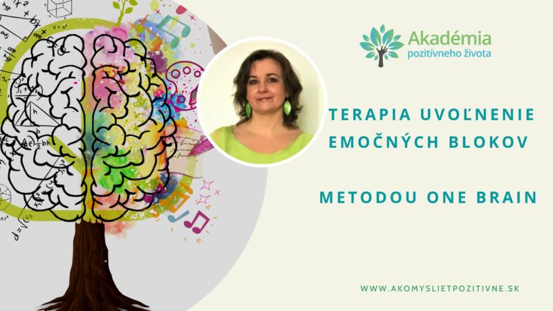 Terapia na uvoľnenie emočných blokov One Brain