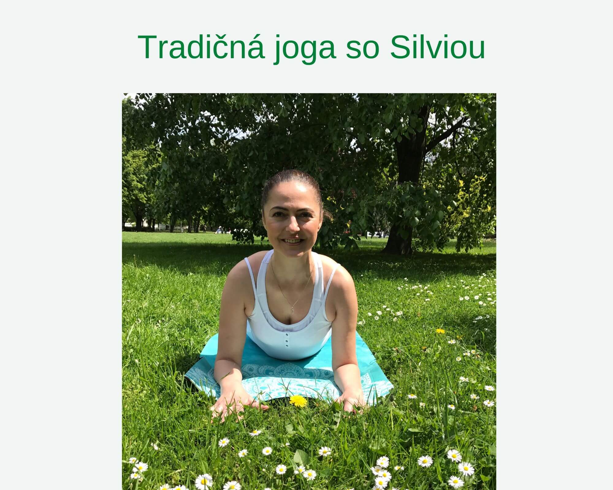 Tradičná joga so Silviou
